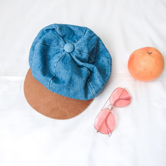 Boho Denim Fiddler Hat - Picture 4 of 5